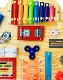 Painel Montessori Nuvem | Estímulo Sensorial & Criatividade