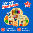 Painel Montessori Nuvem | Estímulo Sensorial & Criatividade